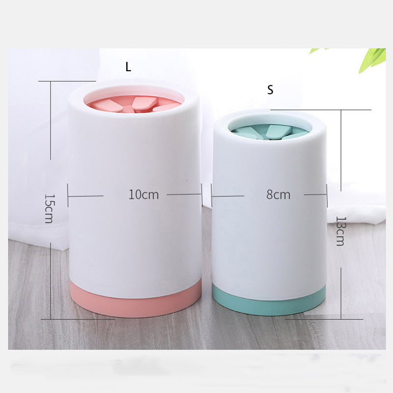 Dog Foot Washer Paw Wash Dog Foot Cat Foot Cleaning Supplies Pet Foot Wash Cup