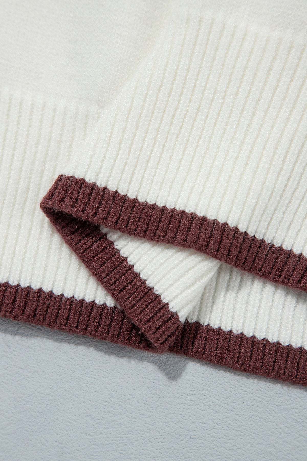 Chicory Coffee Fall Pumpkin Pattern Casual Pullover Sweater