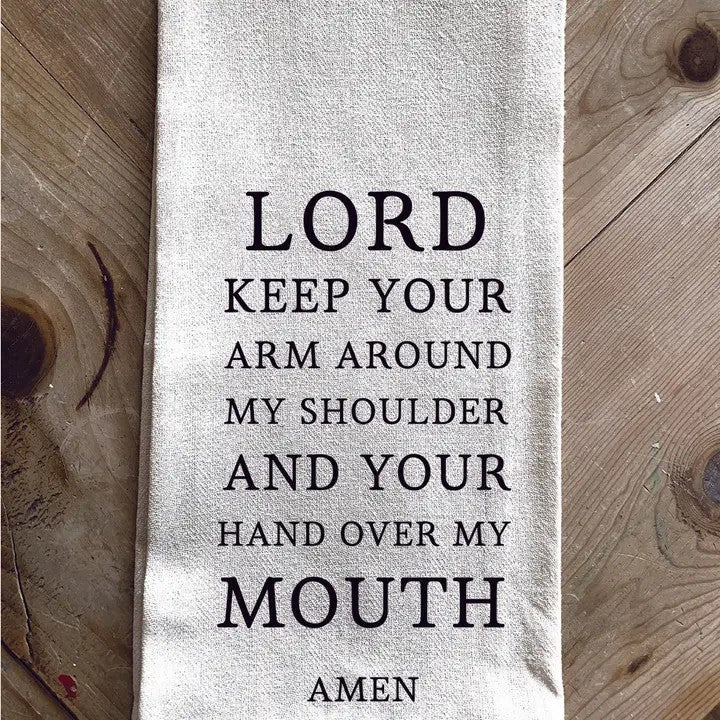 Lord Keep your arm around my shoulder an