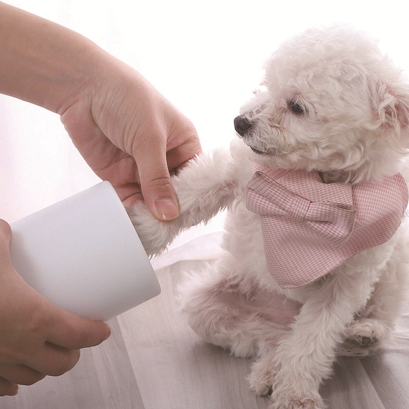 Dog Foot Washer Paw Wash Dog Foot Cat Foot Cleaning Supplies Pet Foot Wash Cup