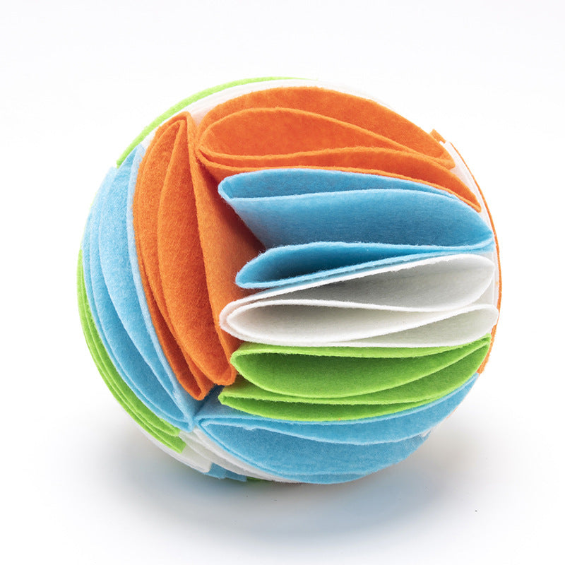 Second Generation Sniffing Pad Dog Sniff Ball Toy Dog Snuffle Ball Pet Foldable Sniff Ball