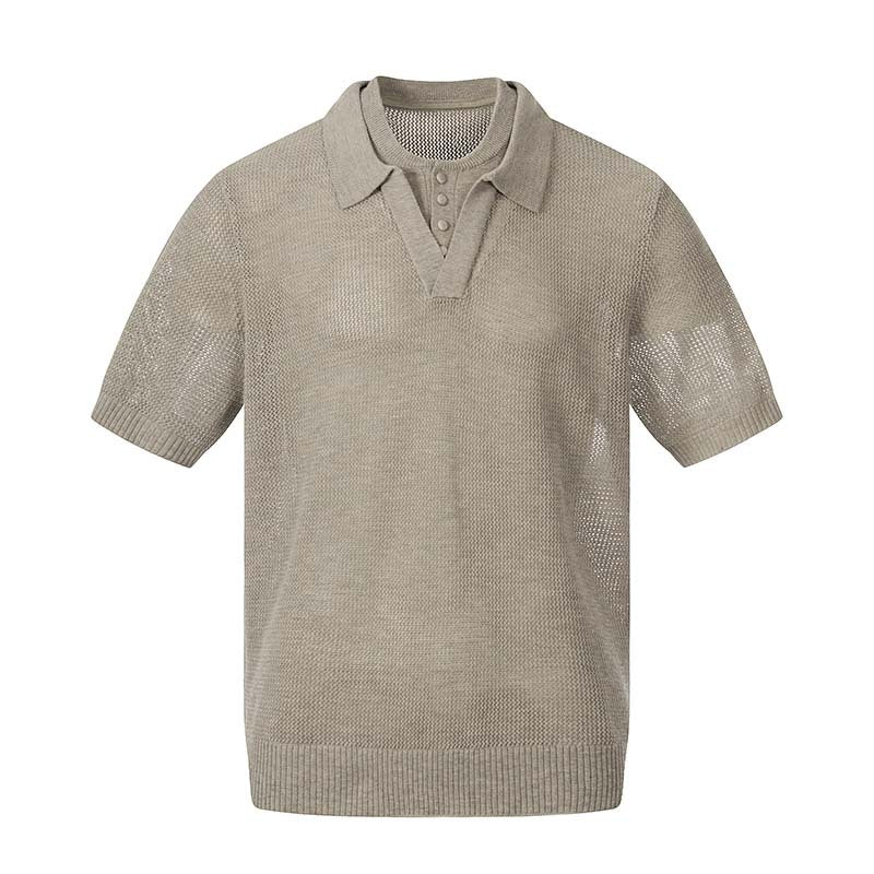 Two short sleeved polo shirts