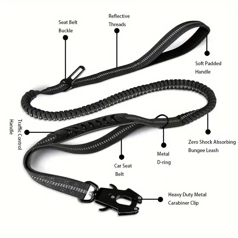 Dog Frog Buckle Tactical Traction Rope