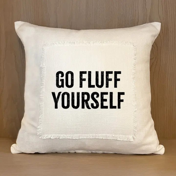 Go Fluff Youself  MS Natural Pillow Cove