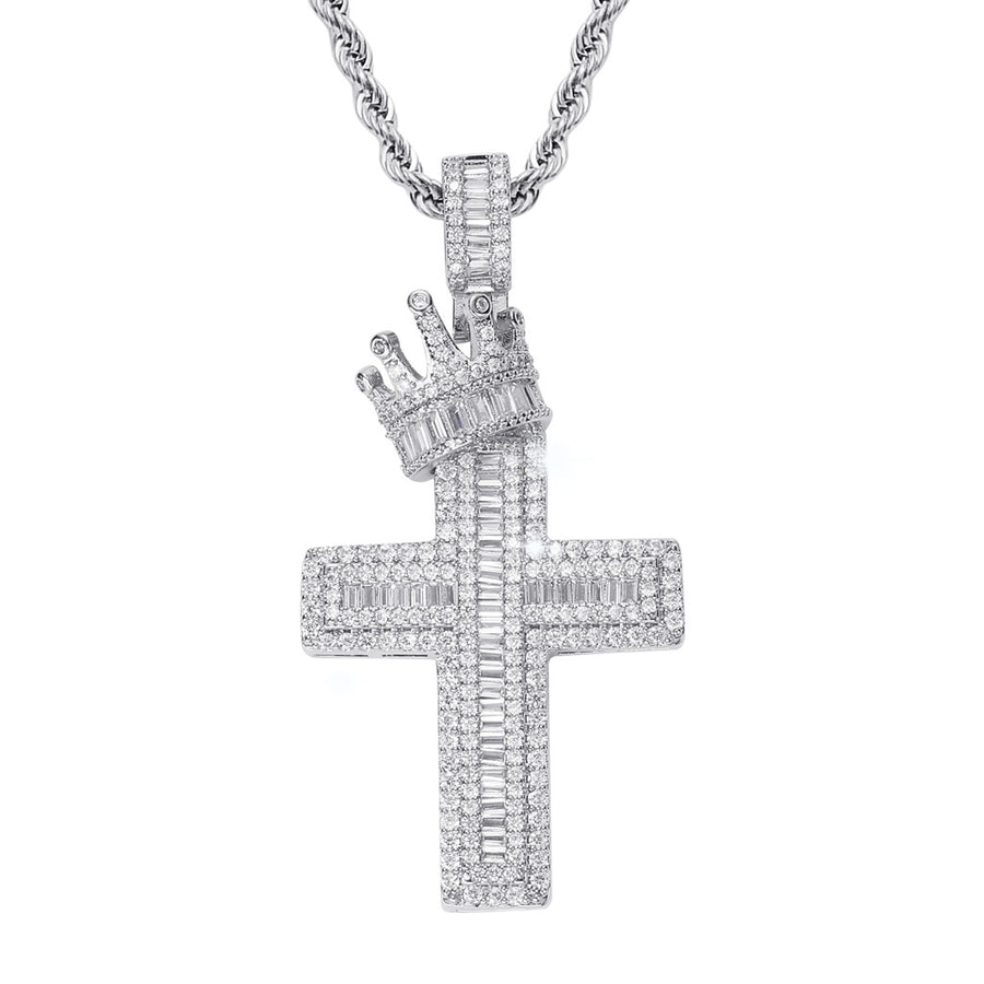 Crown Cross Pendant