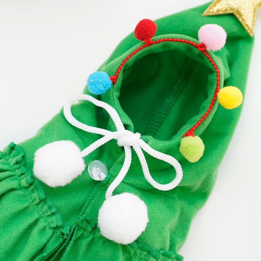 Christmas cloak pet dog transformation outfit