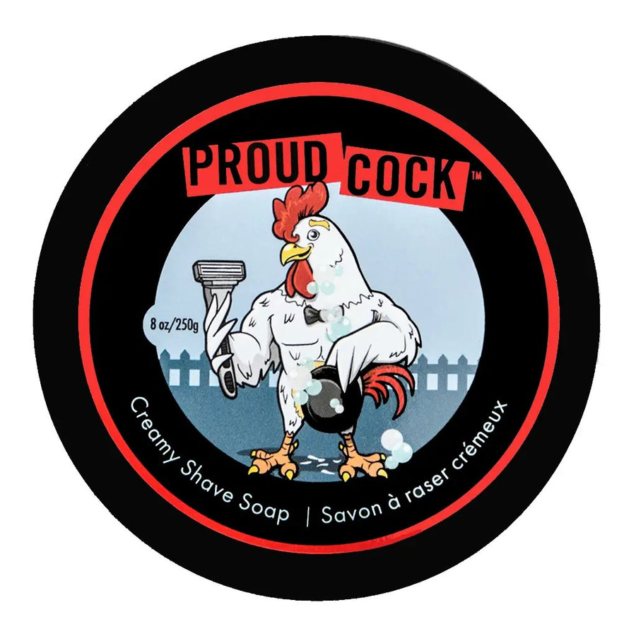 Proud Cock Creamy Shave Soap 8 oz