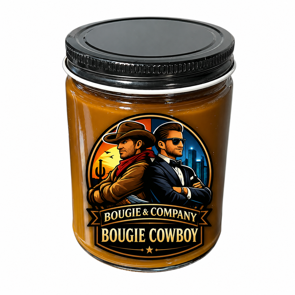 Bougie Cowboy 9oz Soy Candle