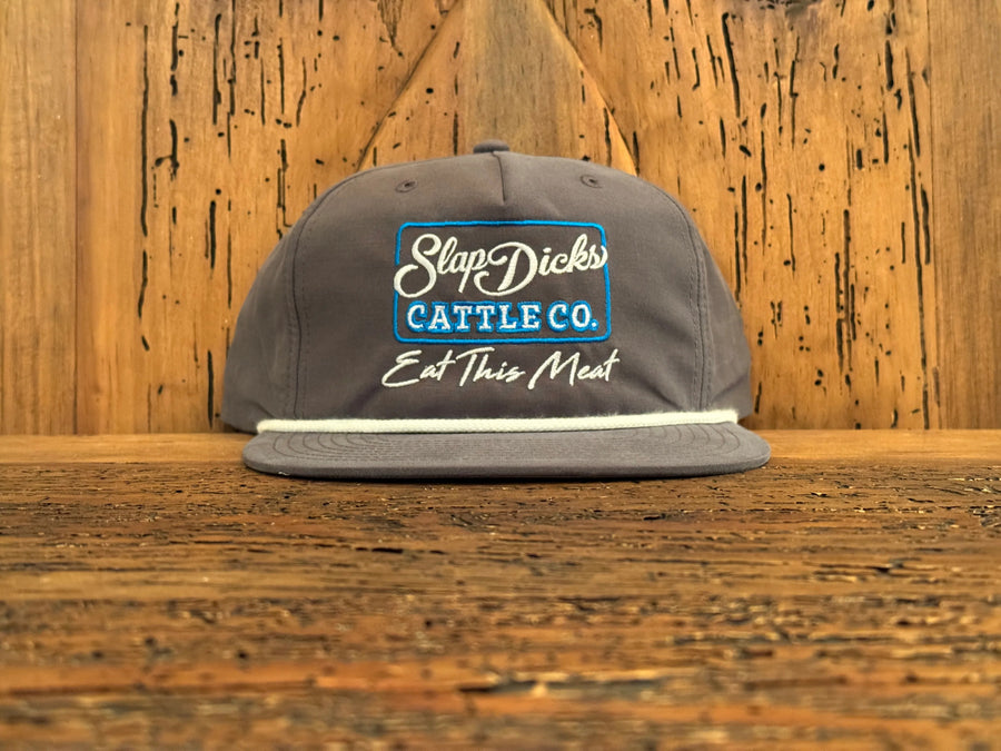 BR1225 Eat This Meat Charcoal Cap