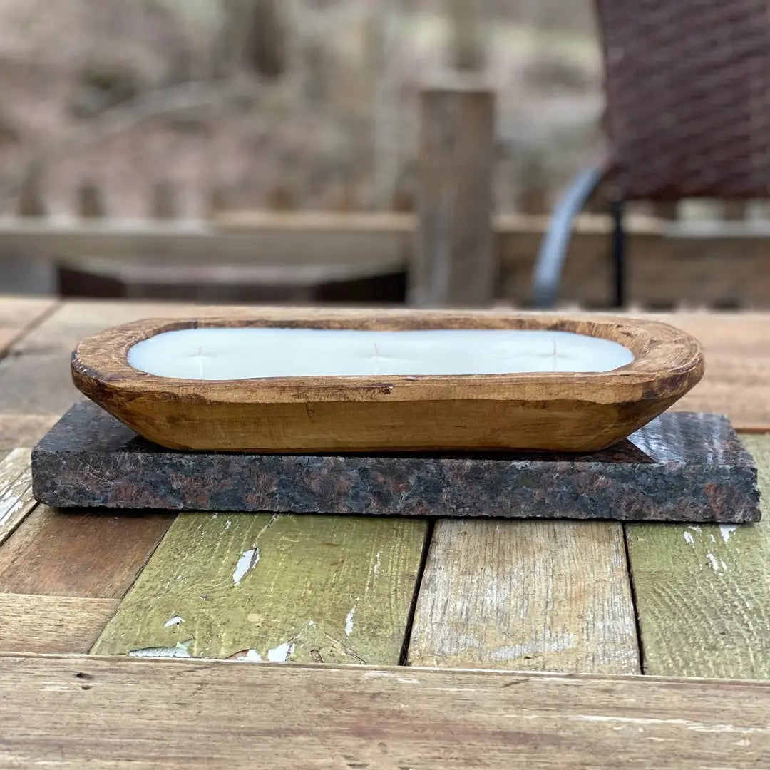 Citronella Dough Bowl Candle