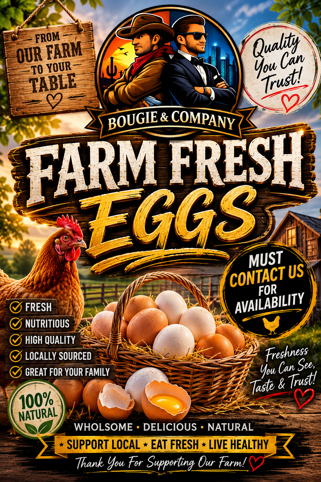 Farm Fresh Eggs